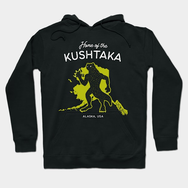 Home of the Kushtaka - Alaska, USA Cryptid Hoodie by Strangeology